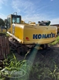 Used Excavator in yard,Back of used Komatsu Excavator,Back of used Komatsu